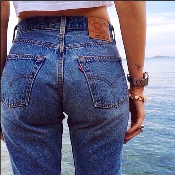 levi's high rise 501